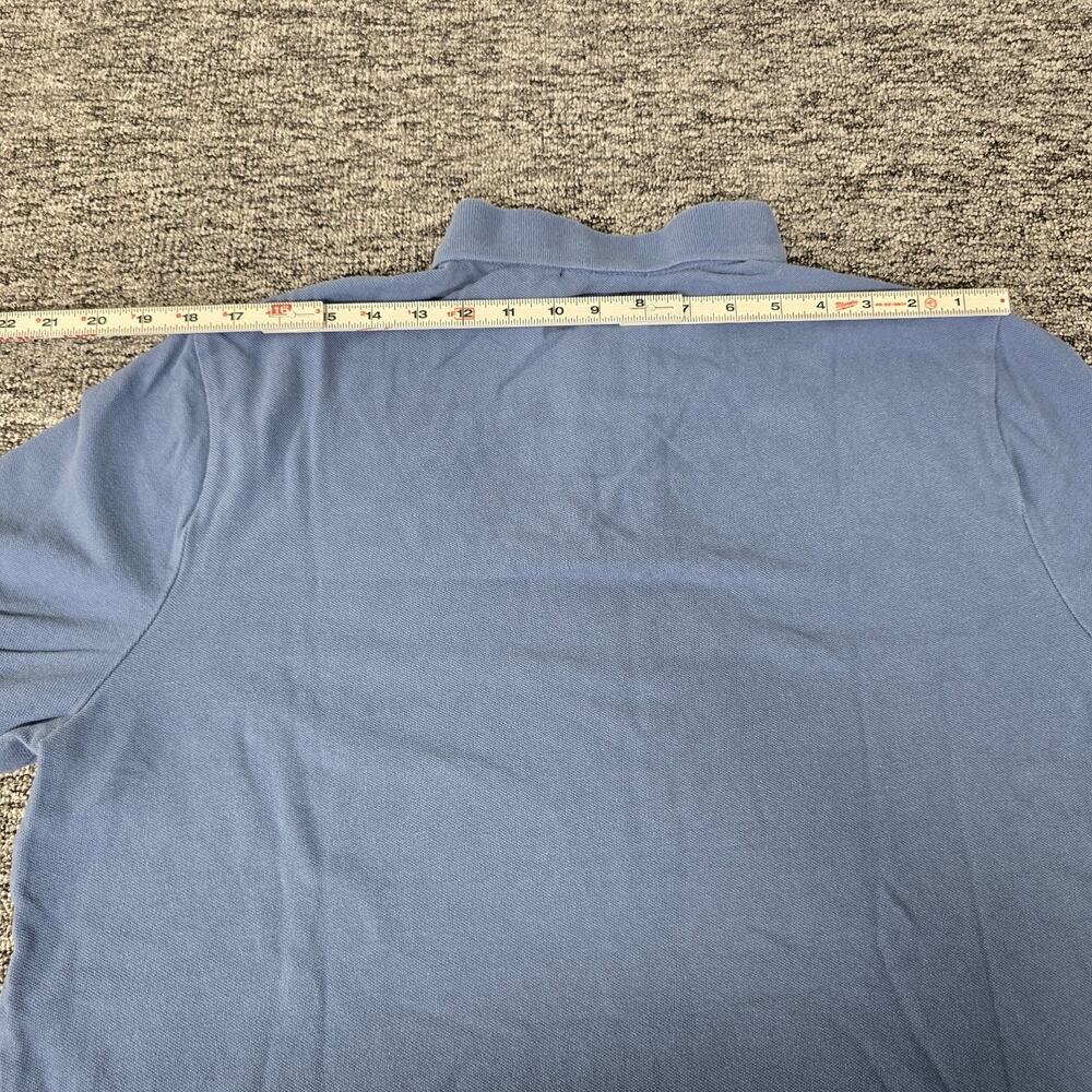 Polo Ralph Lauren Classic Fit Mesh Polo Shirt Men's XL Blue - Red Pony Logo - Picture 8 of 12